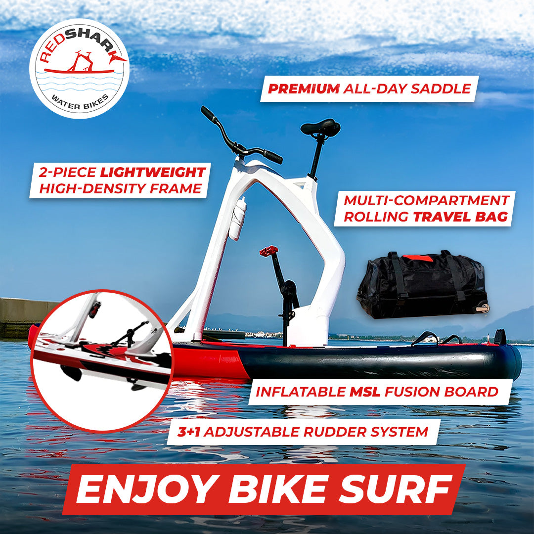 Enjoy Surf Bike -Red Shark